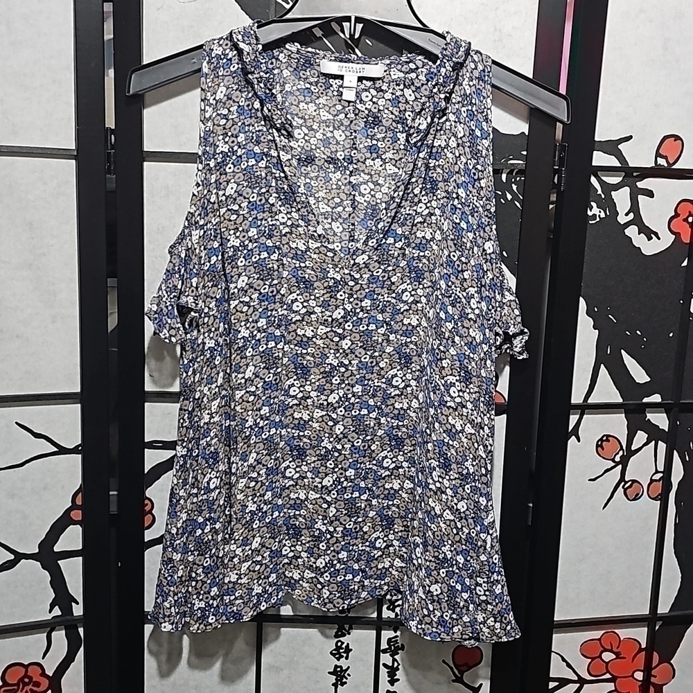 Derek Lam Crosby Silk Top Size 8‎